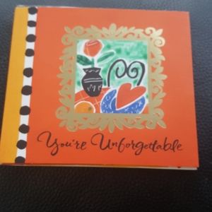 Hallmark Unforgetable CD love card.